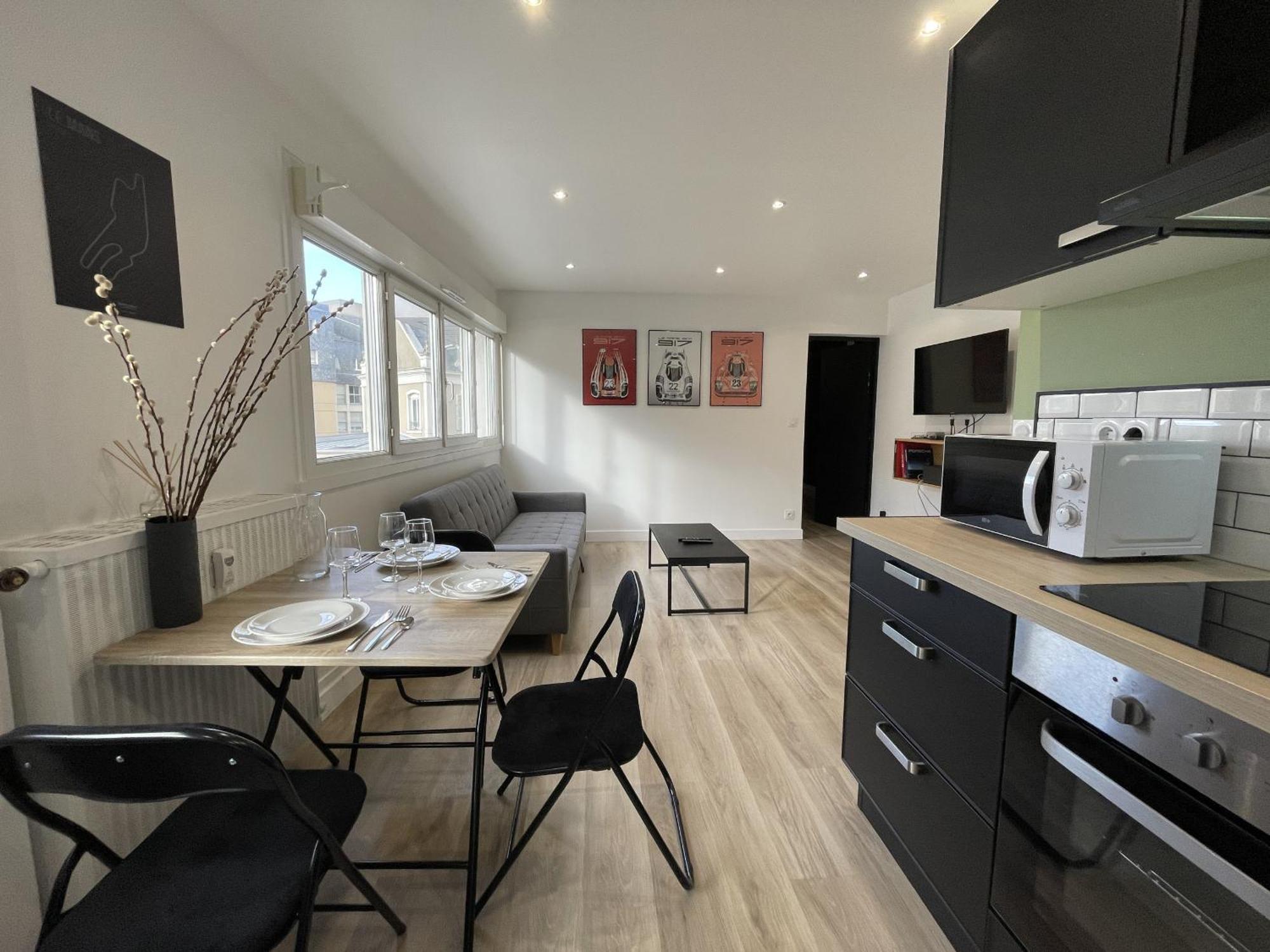 Le Scuderia - Centre - 3 Pers - Reve Au Mans Appartement Le Mans Buitenkant foto